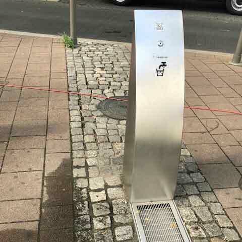 Foto des Brunnens "Lindenauer Markt"